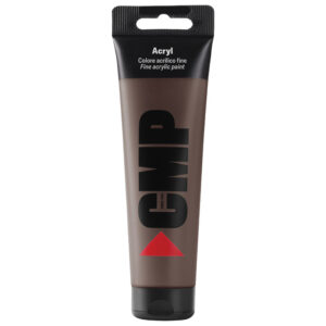 Boja akrilna 150 ml pvc tuba Primo CMP. 02TA150745 zagasito smeđa