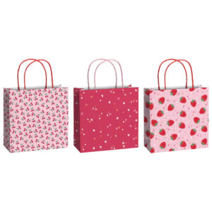 Vrećice ukrasne 20x20x8 cm Fruity Love Stewo 5075 99 sortirano