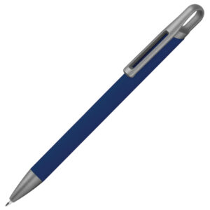 Olovka kemijska metalna gumirana Needle point Karoline  tamnoplava