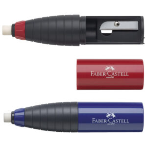 Šiljilo-gumica pvc 1rupa Faber-Castell 184401 sortirano!!