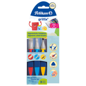Set kistova od sintetičkih vlakana ergonomski pk3 Griffix Pelikan 700726 blister