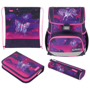 Torba školska anatomska 4/1 Loop Magic Unicorn Herlitz 50046218