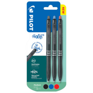 Roler gel 0,7 mm Frixion ball Plus piši-briši Begreen pk2+1 gratis Pilot sortirano blister