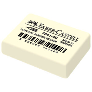 Gumica kaučuk 7041-40 Faber-Castell 184140 bijela!!