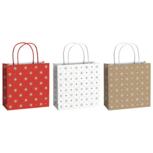 Vrećice ukrasne 20x20x8 cm novogodišnje Stewo 5115 99 sortirano