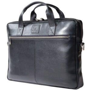 Torba poslovna za notebook 15,6" kožna Exactive Exacompta 17437E crna!!