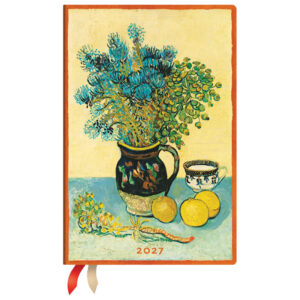 Planer dnevni 2027-9x14cm-mini s gumicom Van Gogh's Still Life Paperblanks DE1892-7