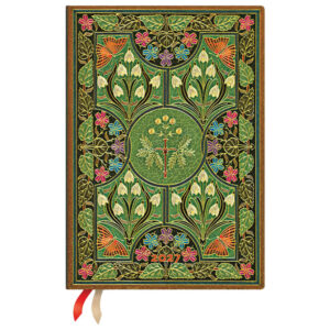 Planer tjedni 2027-12,5x18cm-midi horiz. s gumicom Poetry in Bloom Paperblanks DE1925-2