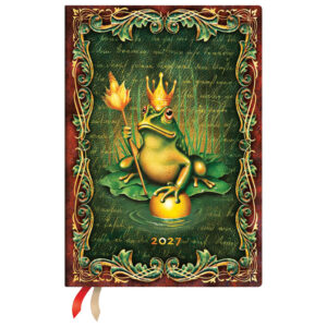 Planer tjedni 2027-12,5x18cm-midi horiz. s gumicom Frog Prince Paperblanks DE1927-6