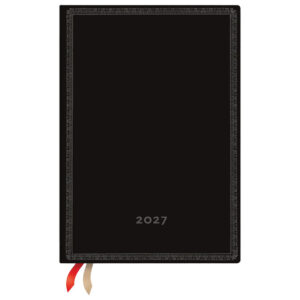 Planer tjedni 2027-12,5x17,5cm-midi horiz s gumicom Black Edition Flexi Paperblanks FE1998-6