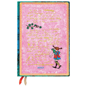 Planer dnevni 2027-12,5x18cm-midi s gumicom Pipp Longstocking Paperblanks DE1916-0