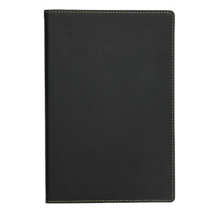 Notes A5 Sentosa, crni, zelena trakica