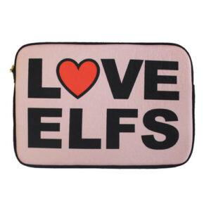 Torba za laptop love Elfs roza, dimenzije 39x27cm za 15"
