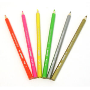 Bojica drvena Jolly Kinderfest neon roza