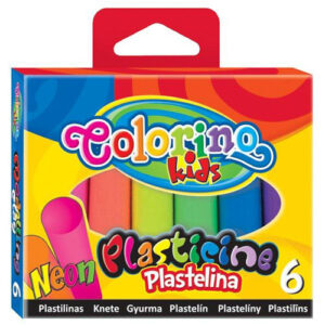 Plastelin Colorino neon boje 6/1