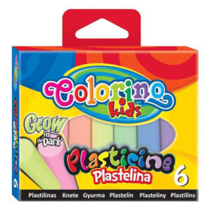Plastelin Colorino fluorescentni  6/1