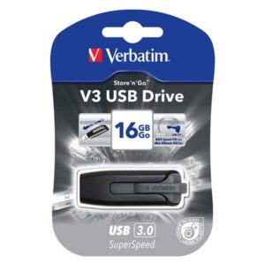 USB 16GB 3.0 ,Verbatim, V3, crni, V049172