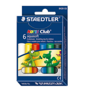Plastelin 6 boja Noris Staedtler 8420C6