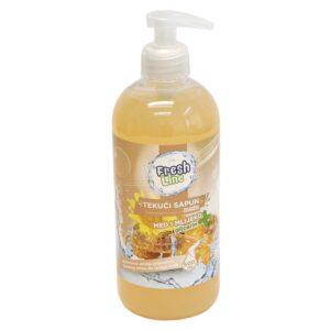 Sapun tekući, glicerinski, miris med i mlijeko, 500 ml