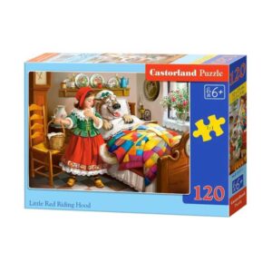 Igra društvena puzzle 120 kom, Crvenkapica 013227