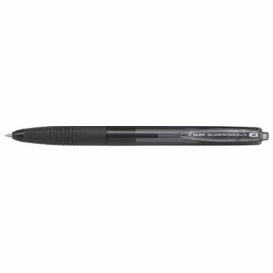 Kemijska olovka Super Grip G Retractable Pilot BPGG-8R-F crna