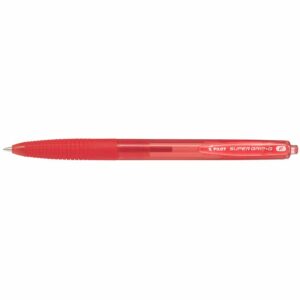 Kemijska olovka Super Grip G Retractable Pilot BPGG-8R-F crvena