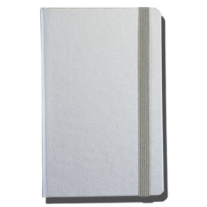 Notes A6 Toto mini, srebrni, s gumicom, 99101080