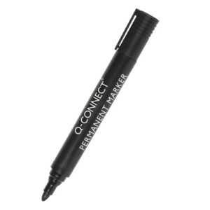 Flomaster permanentni Q-Connect okrugli vrh 2-3 mm crni