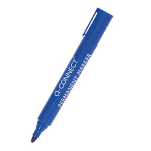 Flomaster permanentni Q-Connect okrugli vrh 2-3 mm plavi