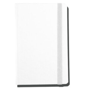 Notes A6 Toto mini, bijeli, s gumicom, 99101090