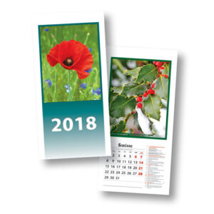 Kalendar zidni Cvijeće NN dimenzije 33x16,2 cm