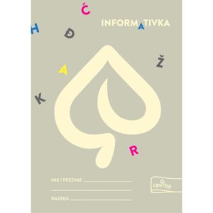 Bilježnica informativka,B6 60 listova tvrdi uvez