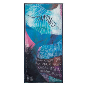 Šal marama Anekke Iceland/City FW21 186x90cm 33900-100 sort