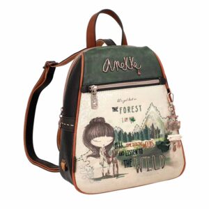 Ruksak fashion Anekke FW22 Forest, dimenzije, dimenzije 25x29x9cm, 35605-211