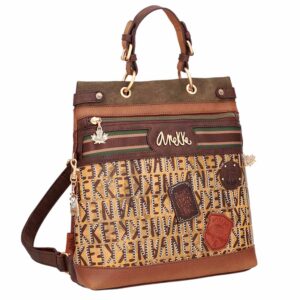 Ruksak fashion Anekke FW22 Forest URBAN, dimenzije 28x31x10cm, 35675-204