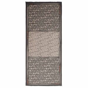 Šal pašmina Anekke Urban Logo FW22 180x75cm, 33900-111, sort