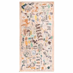Šal marama Anekke The Forrest Light Moose FW22 186x90cm, 35600-103