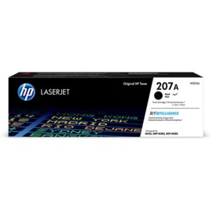 Toner HP207A W2210A Black za pisač HP CLJ PRO M255dw;MFP M282nw;MFP M283fdn;M283fdw, mogućnost ispisa do 1350 stranica pri 5% pokrivenosti tonerom po jednoj A4 stranici