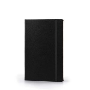 Notes A5 Toto s gumicom, crni