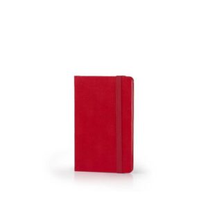Notes A6 Toto mini s gumicom, crveni
