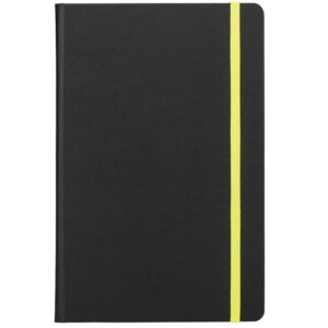 Notes A5 Flux Edge s žutom gumicom
