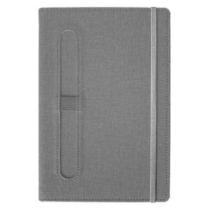 Notes A5 Holder sivi, držač za olovke na prednjoj korici