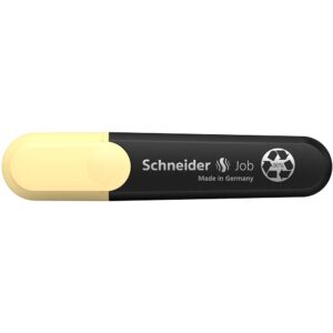 Tekstmarker Schneider, Job pastel, 1-5 mm, žuti