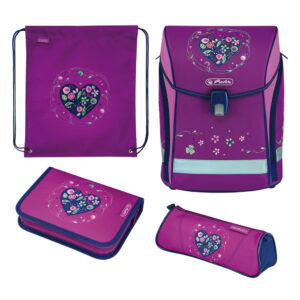 Torba školska set Herlitz 2566 Midi Srce