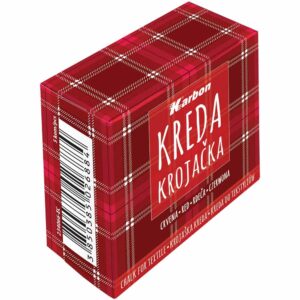 Kreda za signiranje tekstila crvena, 5/1