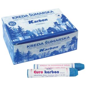 Kreda za signiranje drva debela, plava, 12/1