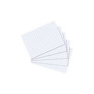 Kartica A8, karo, set 1/100, 170 gramski papir, bijela, Herlitz