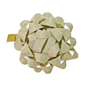 Zvjezdica ukrasna 80 mm Zlatna Glitter Herlitz