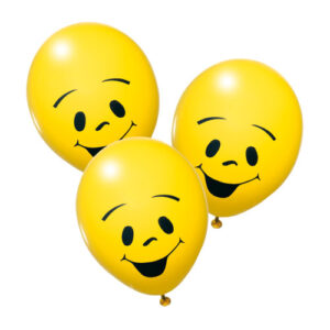 Baloni 10/1 žuti Smiley sort Herlitz