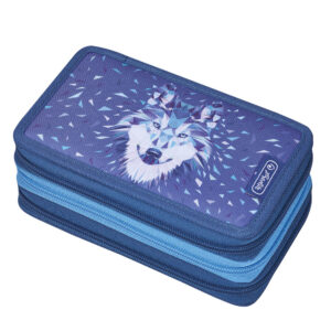 Pernica 3 zipa 31 dio Herlitz 6678 Wild Animals Vuk